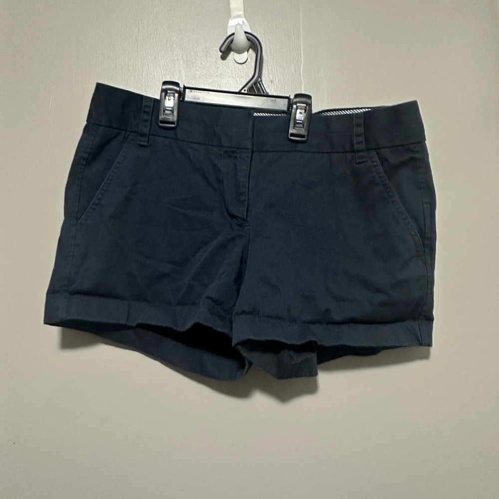 J. Crew Navy Women's Chino Shorts